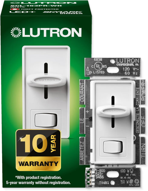 Lutron Skylark LED+ Dimmer Switch for Dimmable LED, Lutron Dimmer Switch For