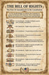 Set (12 Pack) 11x17 JELLY BEAN GENIUS US Founding Documents Poster - Constitution, Bill of Rights, Declaration