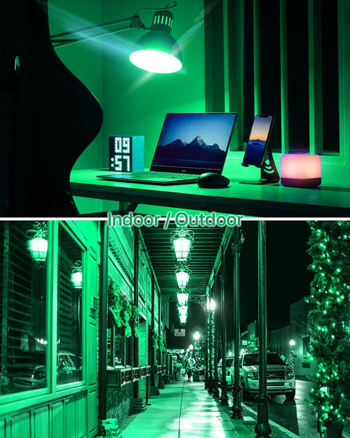 6 Bulb 40 Equivalent,A15 Bulbs Bulb E26 Base,5W 450LM Non-Dimmable,6 Pack. ORALUCE Colors Porch Light Watt LED