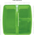 Teacher Created Resources Lime Portable Plastic Storage Caddy, 6-Pack for Classrooms, 3 Compartment Organization