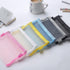 Zipper Files Bag, Breathable Transparent Mesh Documents Pocket Pouch for Office School Supplies (White, A6)