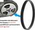 4PCS 45-69-0010 Replacement Pulley Tires for Milwaukee Portaband Saw Belts 6225 6230 6232-6 AO2807 6238N 6238-20 2729-20