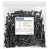 100 Pcs Black Heat Shrink Butt Connectors, 14-12 AWG Marine Grade Insulated Crimp Butt Splice Automotive Connectors