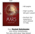 The Unemployed Philosophers Guild Passport to Mars Notebook, Space Themed, 3.5" x 5"