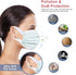 Disposable Face Masks 3 Ply with Ultra Soft Ear Loops - Beautifully Printed Breathable Protection Masks (50 Count, Pack