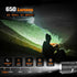 Rechargeable Keychain Flashlights, 650 High Lumens Mini EDC Pocket Flashlights for Camping & Emergency (Black)