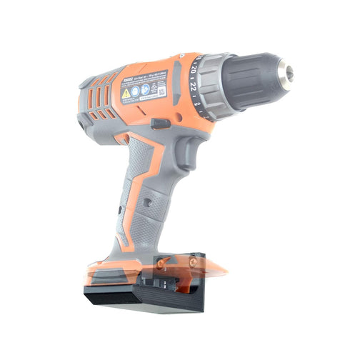 Spartan Mount for Ridgid 18V Tool - Wall Display Hook Holder for Power Tool Storage, Easy Access Garage Organization