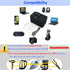 Worldwide All in One Travel Adapter, Universal Plug with 2.1A Dual USB Charging Ports for Asia, Europe, UK, AUS, USA
