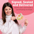 -Set 24 S&O Thank You Cards with Envelopes - Blank Stylish papers for Handwritten Messages of decor sheets