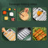 Purokise 6 Sausage Mould, Stainless Steel Sausage Mould with Lid Cavity Hot Dog Mold Baby Food Supplement Meat Sausage