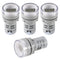 4PCS Round LED Voltage Meter Indicator, Digital LED Display Voltmeter AC 60-500V Voltage Monitor