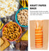 30pcs Packaging 23x12x5cm Kraft Paper Bread Pouches with Window, Loaf and Toast Bags, Eco-friendly Mini Bread Storage