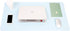 Waterproof PVC Leather Non-Slip Desk Pad, Ultra Thin Large Mouse Pad, Easy Clean Laptop Desk Mat (Sky Blue, 35.4" x 17")