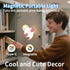 ChicLumen 7 Cute Dragon Kids Night Light, Dinosaur Silicone Lamp with RGB Colors & Warm White, Portable Magnetic Night