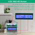 IS LCD1602 87-108MHz FM Radio Kit, ICSTATION Soldering Projects Radio with LED Flashing Lights DIY Radio Kit Dplay FM