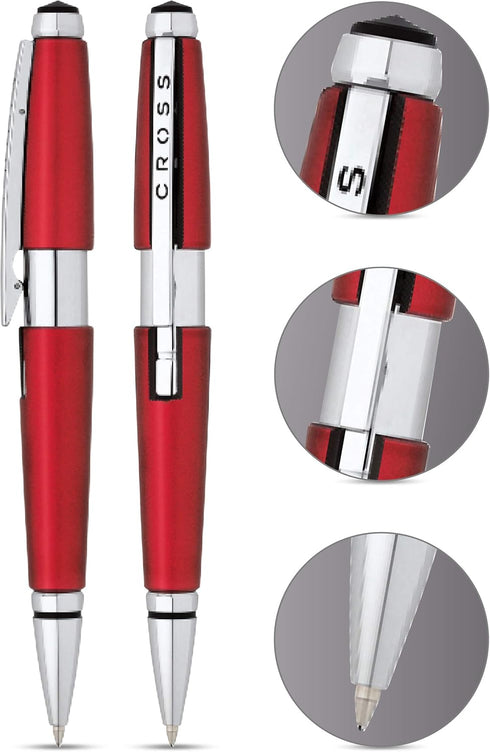 Cross Edge Selectip Rollerball Pen, Formula Red