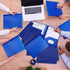 Cholemy 36 Pcs Plastic Pocket Folders with 2 Heavy Duty Pockets, Letter Size Paper Folders for Office Workers