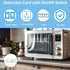 Long Extension Cord with Switch On/Off, 3 Prong Grounded Plug Indoor Power Cord 6.56 FT Waterproof