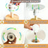 GERMAXXIS 3 Kids Night Light with Color Temperatures - Animals Desk Lamp for Nursery & Toddler Rooms, Boho Wood Base