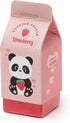 Legami Yummy Yummy Set of 3 Scented Erasers, Grape, Strawberry, Vanilla, 2.7x6 cm for Precise Erasing