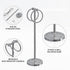 Countertops 2 Rings?17" BGL Fingertip Towel Holder Stand Hand Towel Ring for Bathroom or Kitchen Vanity to Store Hand