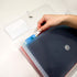 BAZIC Expanding File Folder - 7 Pockets with Color Tab, Letter Size Plastic Pocket Folders, Paper Documents Organizer,