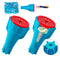 50PCS R3 Waterproof Wire Connectors, 20-10AWG Wires, Secure Waterproof Wire Nuts with