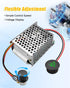 UTKFHT M18 18V 20V Upgrade Power Wheel Adapter Kit Compatible with Dewalt Battery with Voltage Regulator Fuse and Wire