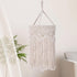 Macrame Ceiling Lamp Shade Lampshade Replacement Handwoven, Nordic Hanging Light Cover Boho Light Shade for Living