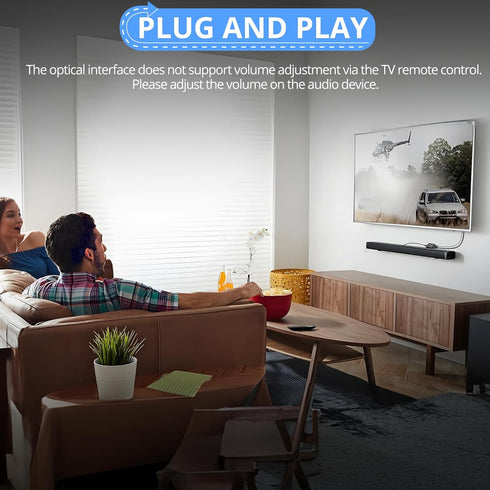 192KHz Dolby 5.1 2.0 Setup CAMWAY eARC/ARC Audio Extractor - Used with HDTV ARC/eARC Ports to Optical