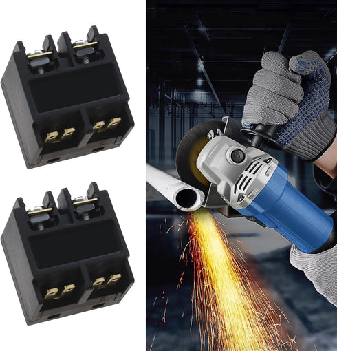 2PCS Angle Grinder Switch for 100mm 4" Push Button Power Switch Replacement Handheld Tool Accessories