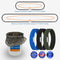 8 32 Set 3 Trash Can Rubber Bands Fit to Gallon Cans, Hongmed Garbage Elastic Bands for Kitchen/Office/Garage, Trash