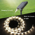 BMTJOVO Waterproof,9.8ft Remote,Timer,8 IP65 Solar LED Strip Lights Outdoor Warm White Solar Powered Strip Lights