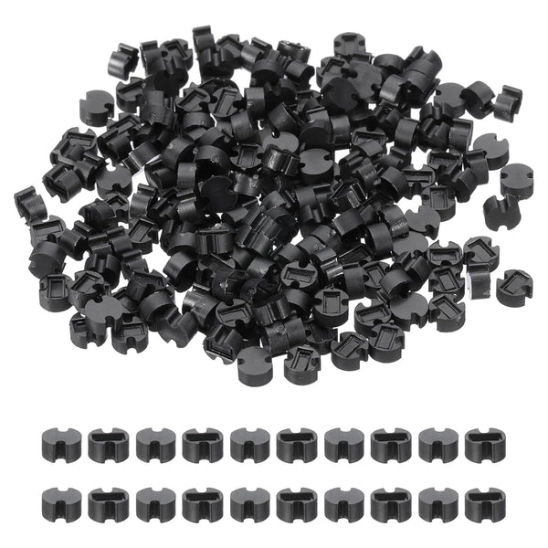 PATIKIL 200 Pcs LED Spacer, 4mm OD 2mm Height Double Pit LED