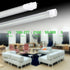 2FT LED T8 T10 T12 Type A+B Tube Lights, 15W 5000K 2100lm, F20T12/F30T8 Replacement, Dual-Ended, 1 Pack