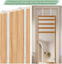Adjustable Over-The-Door Mirror Hanger Set with Protective Lining, 2 Mirror Hook Brackets (Mirror Not Included) - White