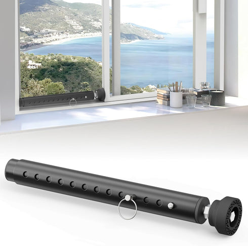 WooFog AdjustableShortWindow Security Bars for Inside Windows, Window Safety Bars for Sliding/Vertical