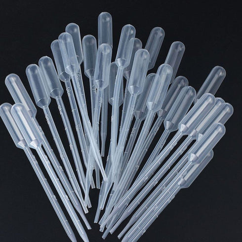 KINGLAKE Plastic Transfer Pipettes, 1ml, Essential Oils Pipettes, Pack of 100