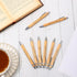 Yeaqee Jesus Loves You Pen, Bulk Christian Ballpoint Pen, Bamboo Inspirational Black Ink Writing Gift for School Office