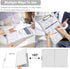 Clipboard with Storage, Heavy Duty Clip Boards 8.5x11 with 2 Storage Cases, Clear Top Panel Clipboards