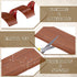 9.84 1.97" uxcell T-Molding Transition Strips, ft x (L x W) PVC Floor Flat Divider Strip Self Adhesive Vinyl Flooring