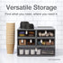Pendaflex Stackable Drawer, Durable Plastic with Silicon Handles, Tinted Drawers, Medium, Gray, 9" x 7" x 3.5"