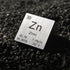 Zinc Cube Metal Density Cubes, Pure High Density Element Cube for Element Collections and Lab Experiment
