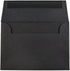JAM PAPER Premium 4Bar A1 Invitation Envelopes - 3 5/8 x 5 1/8 - Black Linen - 50/Pack