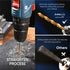 amoolo Hex Shank Drill Bit Set, 13 Pcs + 3 Free, Premium HSS Titanium Impact Bits for Wood, Steel, Metal