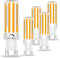 G9 LED Bulb Dimmable 8W, 60-80 Watt T4 G9 Halogen Equivalent, 2700K Soft Warm White, 5 PCS