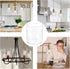 HGHYjrxfkl 1 Pack Crack Finish Glass Lamp Shade,Clear Crackle Finish Cylinder Replacement Shade for Pendant light