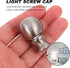 2-Pack 0.86X0.86X1.37 Inch Beaupretty Cow Horn Lamp Finials Decorative Lamp Knobs for Table and Floor Lamps Easy