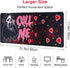 BOHJPIS 31.5 11.8in Large Gaming Mouse Pad x Desk Mat for Office Mousepad Anti-Skid Rubber Base Soft Comfortable