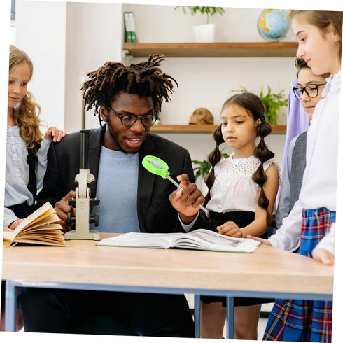 Handheld Convex Optical Lens for Physics Education
